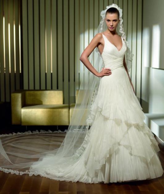 Vestido de novia modelo postal de san patrick 2009. Talla 38/40. 550 Euros