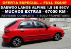 DAEWOO LANOS ALPINE 1.5 SE __1999 EUROS__ MUCHOS EXTRAS - REVISADO - 67.000 KM - mejor precio | unprecio.es