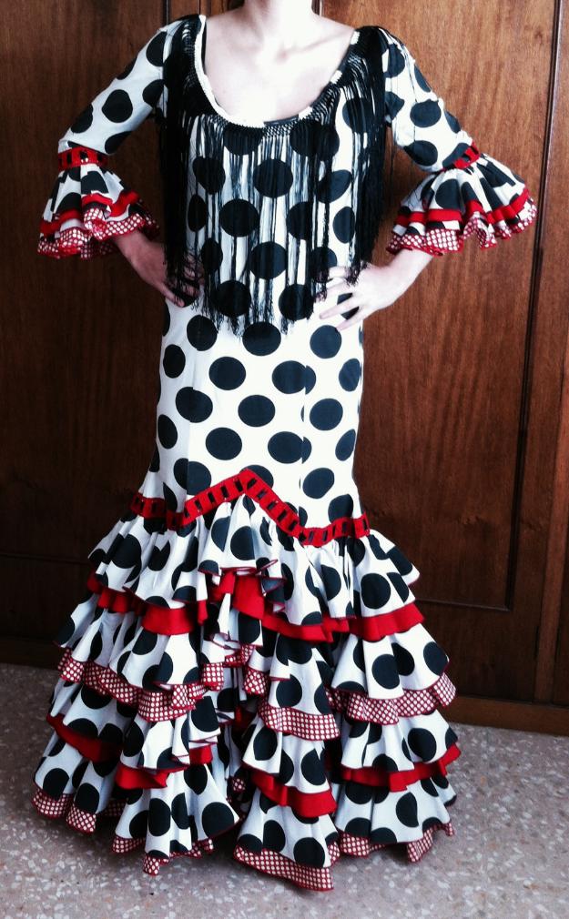 Traje flamenca