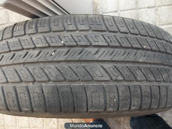 SE VENDEN 2 CUBIERTAS MICHELIN Y BRIGESTON 195/65 R15 DE RENAULT LAGUNA SEMINUEVAS AL 80%,TFNO: 652 50 56 64-LUIS