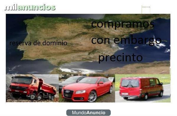 compro coches todoterreno con reserva de dominio...658209319