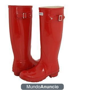 Botas HUNTER 38 rojas