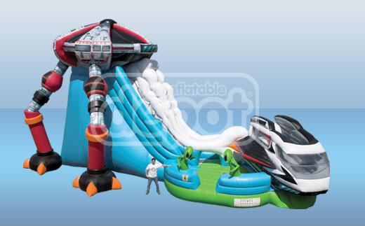 Hinchable NUEVO!!!! INVASION SLIDE