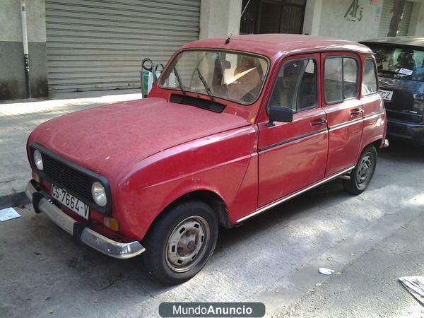 Vendo Renault 4 con cantidad de accesorios