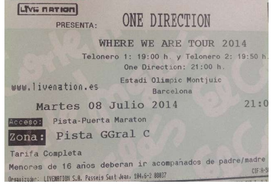 WWAT One direction Urgente!