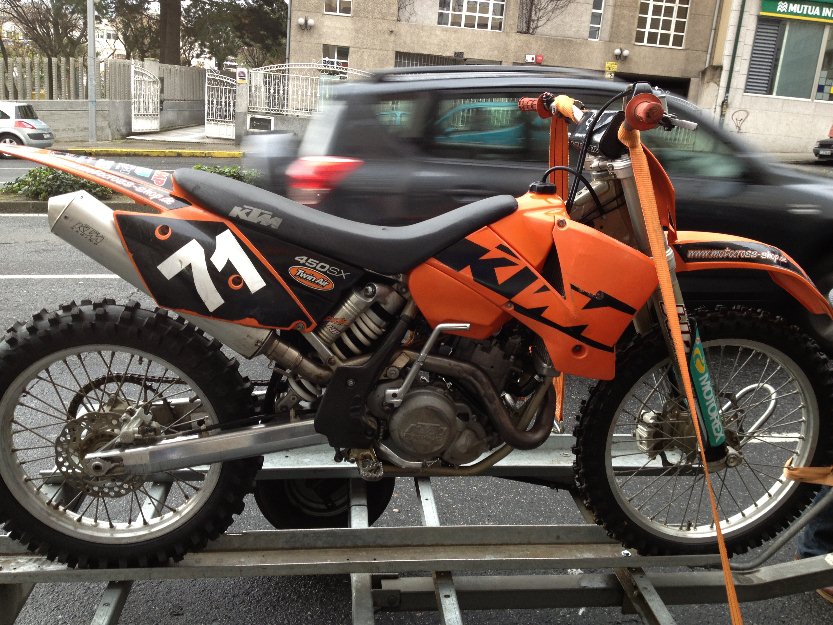 KTM SX 450 de 2005 en perfecto estado