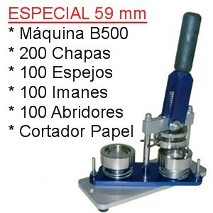 Pack especial maquina B500