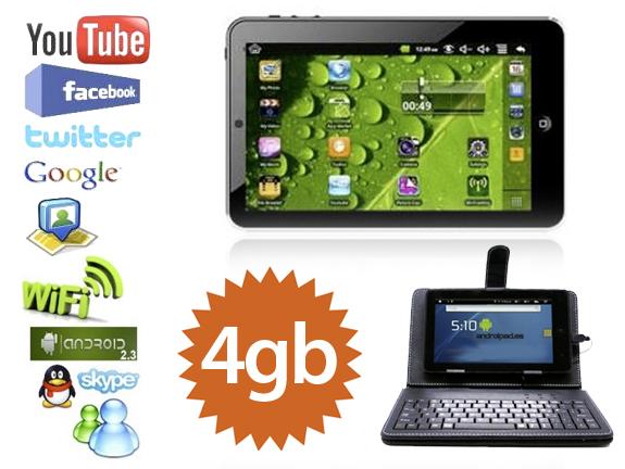 Tablet 7 pulgadas 4gb