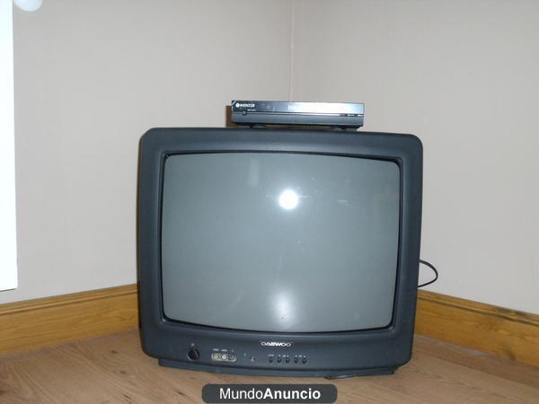 TELEVISIÓN DAEWOO 21 PULGADAS + TDT