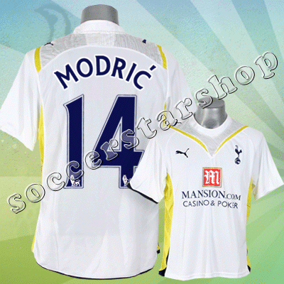 CAMISETA TOTTENHAM 2009/2010 MODRIC 14