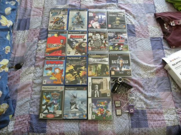 se venden juegos de la ps2, ps3 y ds