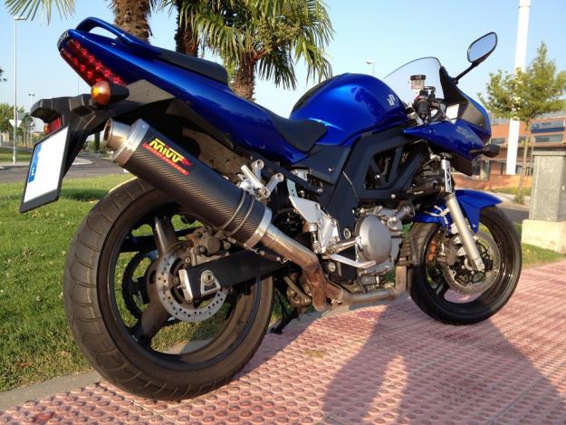 Suzuki sv650 s, azul, 44000 kms