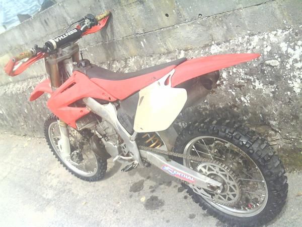 vendo honda cr 250 r del 2004