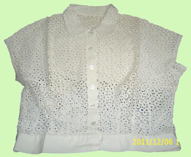 Blusa bordada vintage