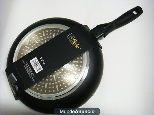 3 SARTENES  INDUCCION GAS VITROCERAMICA ELECRICA  precio 48 euro