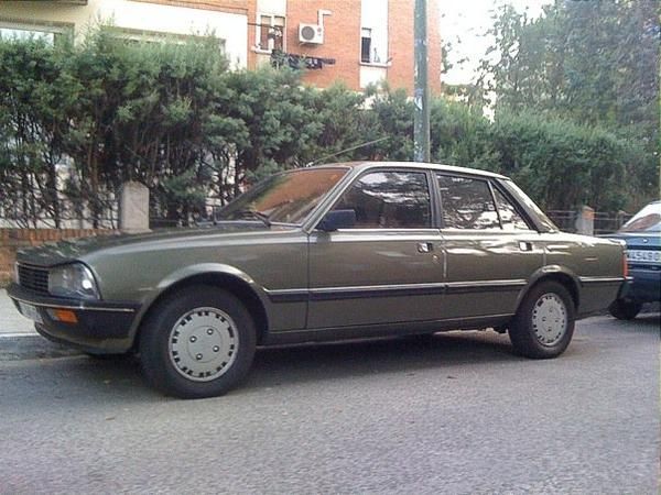 COCHE ROBADO: PEUGEOT 505 GTI M-3445-GK