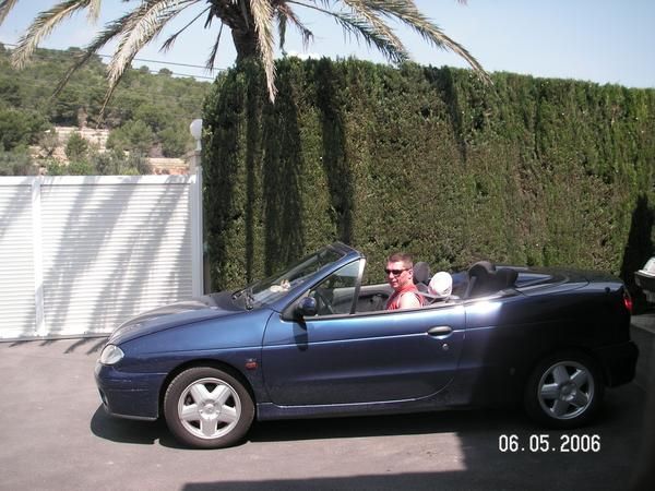 Renauld Megane Cabrio 1L6 gasolina