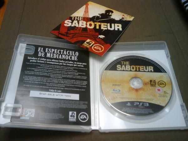 THE SABOTEUR PS3