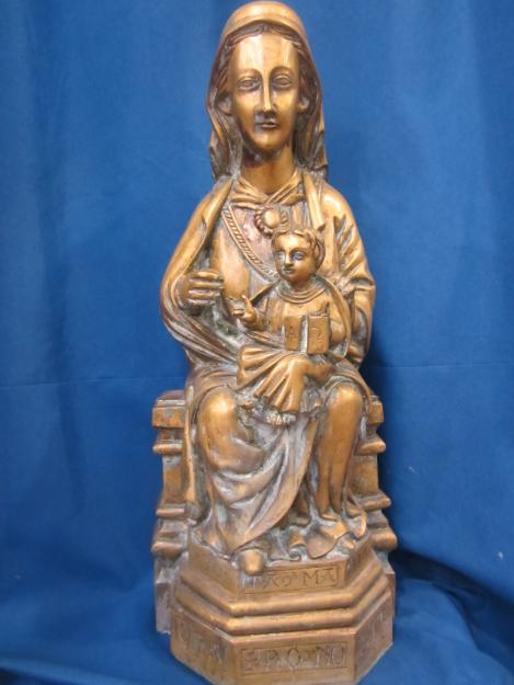 virgen de begoña bronce 60x27