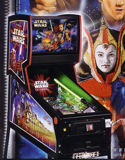 Pinball americado STARWARS Episodio I !!