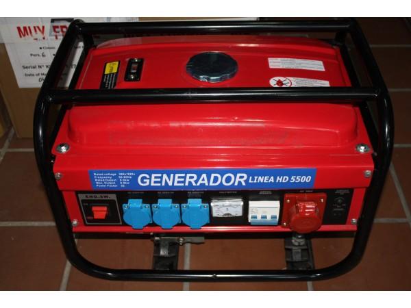 Generador 5500 w trifasico y monofasico