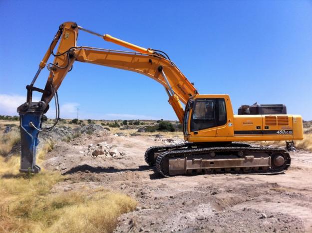 RETRO EXCAVADORA Hyundai 450