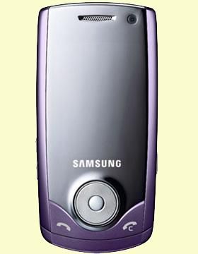 SAMSUNG U-700 MORADO