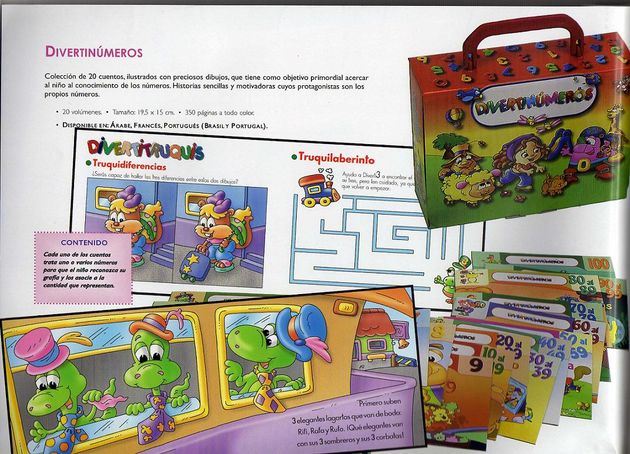 05. CUENTOS INFANTILES: DIVERTINUMEROS (20 VOL)+ REGALO