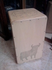 Cajon Flamenco SNARE Pirograbado TORO .Funda incluida - mejor precio | unprecio.es