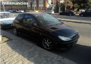 OCASION PEUGEOT 206 GTI AÑO 2000 SOLO X 1950eu. NEGOCIABLES