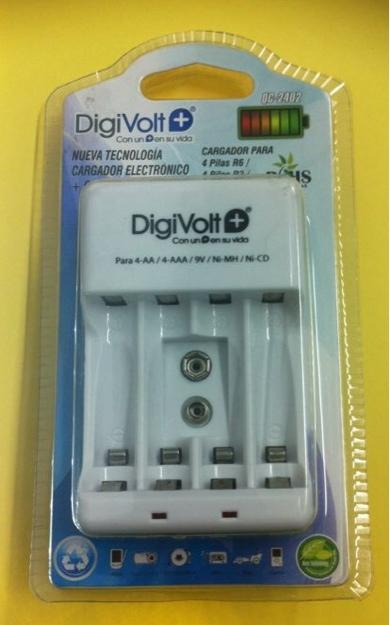 Cargador de pilas aa y aaa nuevo digivolt