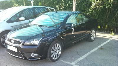 Ford focus cabrio cc titanium, 2.0 gasolina, 145 cv negro, perfecto estado, alicante