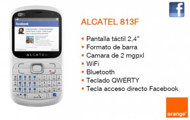 vendo alcatel one touch 813f