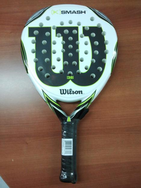 Pala padel wilson K-Smash nueva a estrenar 355gr