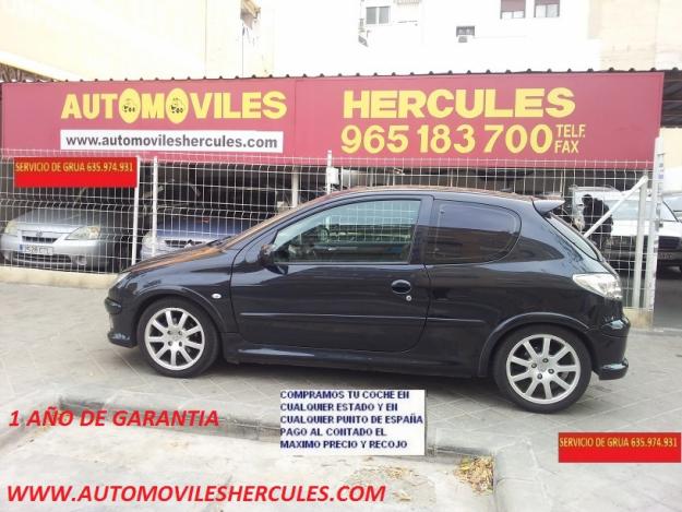 Peugeot 206 1.6 XS ACEPTO CAMBIO Y COMPRO CONTADO 3299 €