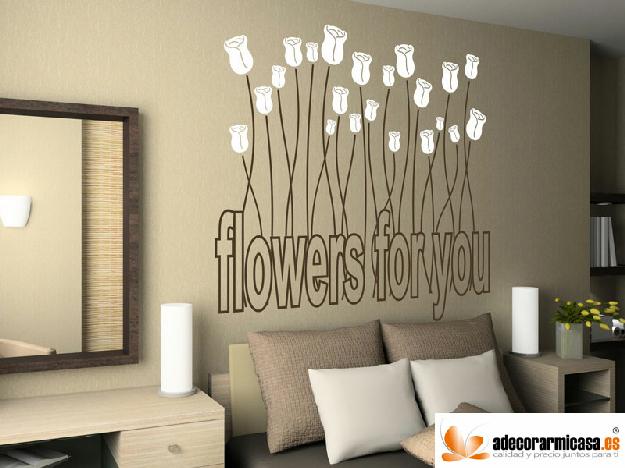 Dekotipo -  Vinilo decorativo Flowers For You 1