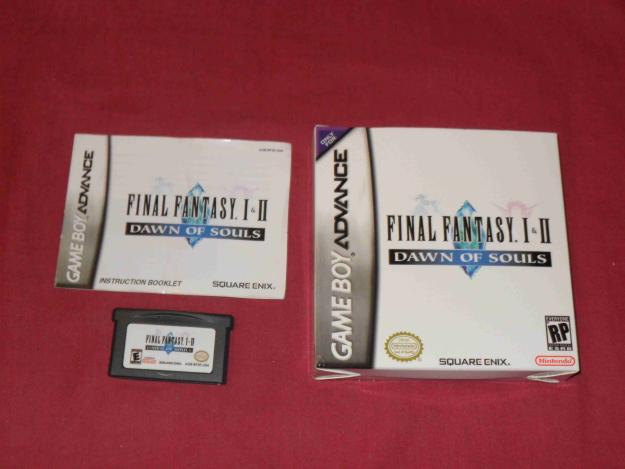 Gameboy Advance Final Fantasy I & II Dawn of Souls