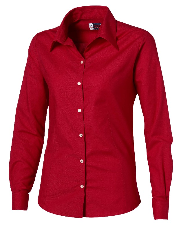 Blusa MUJER - manga larga - rojo