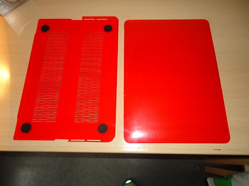 Carcasa macbook pro 13 roja 100% liquidación