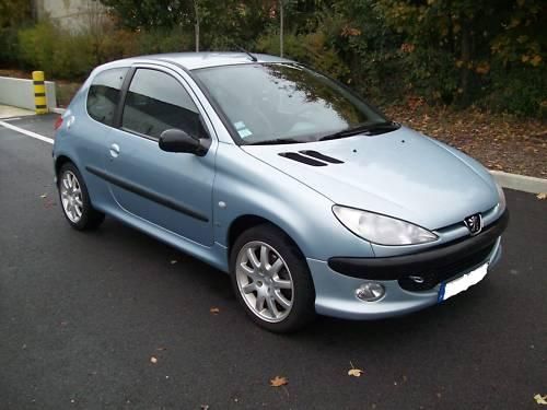 Peugeot 206 S16 todas las opciones