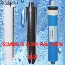 Venta de filtros de osmotic silver y recambios de descalcificador