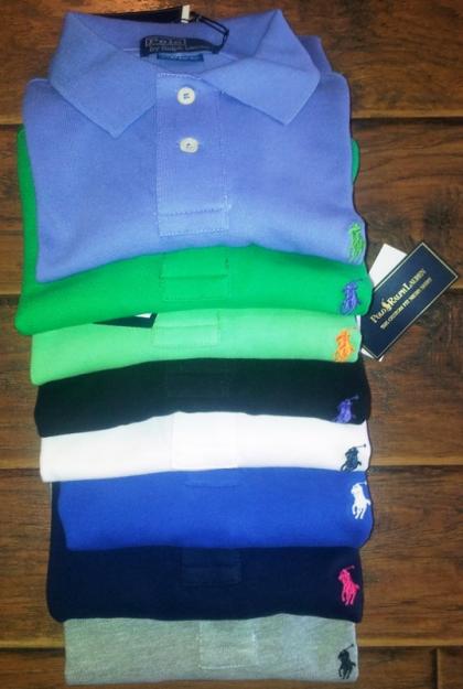 LOTE DE RALPH LAUREN POLO´S ORIGINAL