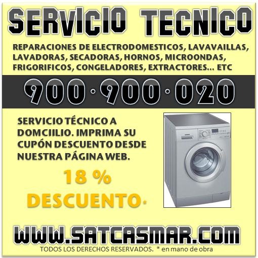 Rep. rommer en barcelona 900 90 10 75 reparacion de electrodomesticos