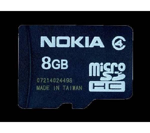 TARJETA DE MEMORIA MICRO SD NOKIA 8GB 50€