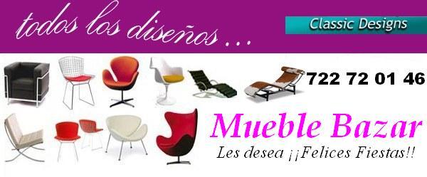 Sillas sillones mesas con diseño Vanguardista y con los mejores Precios en Mueble Bazar