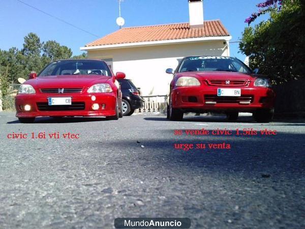 se vende civic 1.5i ls vtec