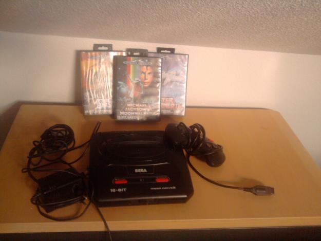 SEGA MEGADRIVE II Y MICHAEL JACKSON'S MOONWALKER