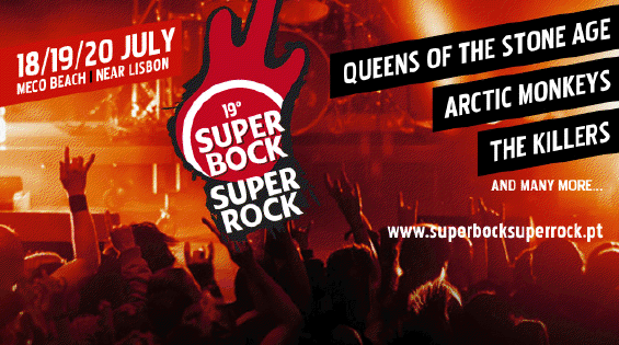 Entrada super bock super rock 2013