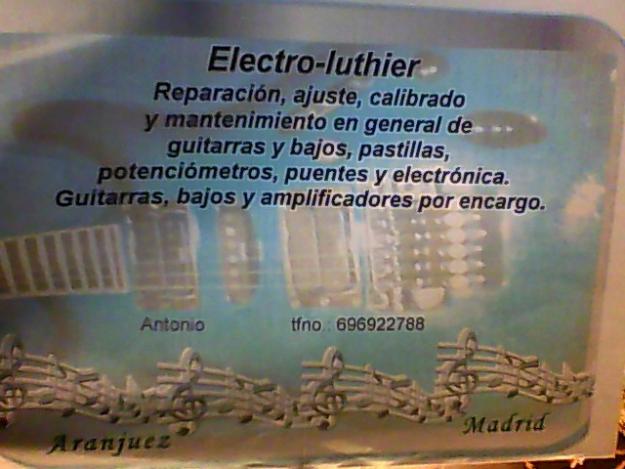 Luthier-electro.luthier-venta de componentes para guitarra y bajos