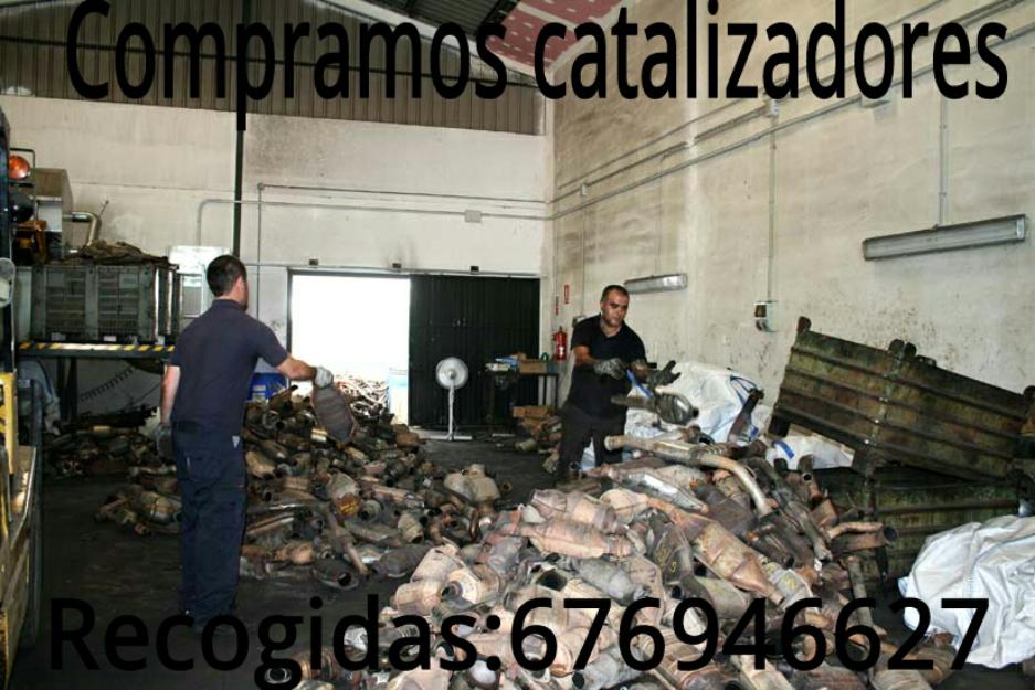 reciclaje y compra de catalizadores, máxima tasación hasta 340€ por unidad